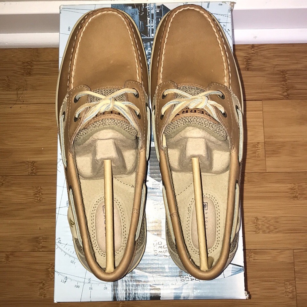 Sperry Top-Sider Tan Boat Shoes